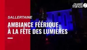 VIDEO. La Fête des lumières à Sallertaine attire la foule