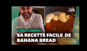 Cyril Lignac dévoile sa recette simple et gourmande de banana bread