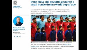 Silence des joueurs iraniens durant l'hymne national: "Un geste puissant et courageux"
