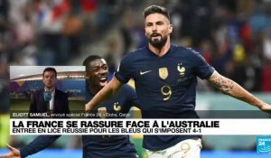 Mondial-2022 : la France renverse et écrase l'Australie (4-1) pour lancer sa compétition