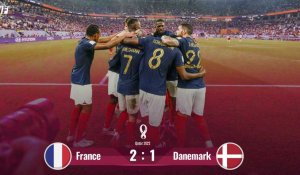 FRANCE - DANEMARK : LE RÉSUMÉ ET LES TOPS/FLOPS ! MBAPPÉ HISTORIQUE, LES BLEUS PREMIERS QUALIFIÉS