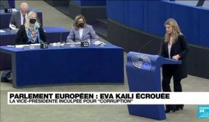 Parlement européen : la vice-présidente grecque Eva Kaili écrouée pour "corruption"