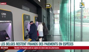 Les Belges restent friands des paiements en espèces