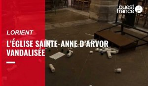 VIDÉO. A quelques jours de Noël, à Lorient, l’église Sainte-Anne d’Arvor vandalisée