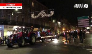 VIDÉO. Les tracteurs des Jeunes agriculteurs défilent à Alençon pour les fêtes 