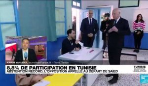 Les élections législatives en Tunisie marquées par une abstention record de plus de 90 %
