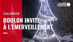 VIDÉO. Noël : Boulon, dans le Calvados, invite à l'émerveillement avec ces illuminations de Noël