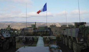 Roumanie: les chars français renforcent la présence de l'Otan