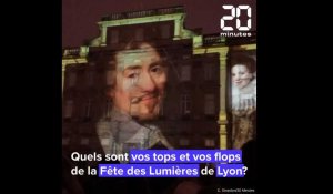 Vos tops et vos flops de la fête des Lumières 2022 de Lyon