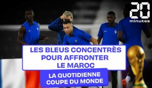 Coupe du monde 2022 : Les Français concentrés avant d'affronter le Maroc