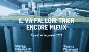 À partir du 1er janvier, tous les emballages dans le sac jaune pour 61 communes de Troyes Champagne Métropole