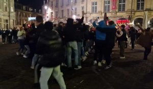 Arras : la ferveur après la victoire des Bleus en demi-finale