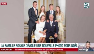 La famille royale belge dévoile sa traditionnelle photo de fin d'année