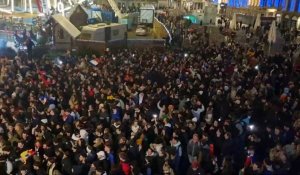 Lille : des milliers de supporters sur la Grand Place après la victoire des Bleus