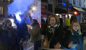 Mondial: la joie des supporters dans le Nord de Paris