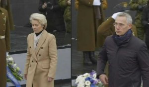 Le chef de l'OTAN et Ursula von der Leyen célèbrent le jour de l'indépendance de l'Estonie
