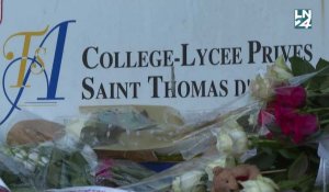 Professeure tuée en France: reprise des cours au collège-lycée Saint-Thomas d’Aquin