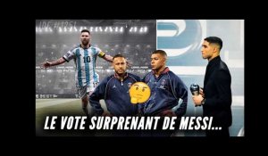 Nouvelle AFFAIRE au PSG : HAKIMI dans la TOURMENTE ! The BEST : Messi vote NEYMAR plutôt que MBAPPÉ