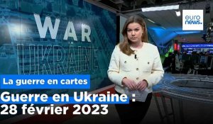 Guerre en Ukraine : la situation au 28 février, cartes à l'appui