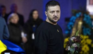A Kiev, derniers hommages au Ministre de l'Intérieur décédé