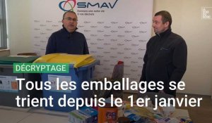 Tri des déchets : tous les emballages se trient depuis le 1er janvier