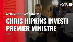 VIDÉO. Nouvelle-Zélande : Chris Hipkins officiellement investi Premier ministre