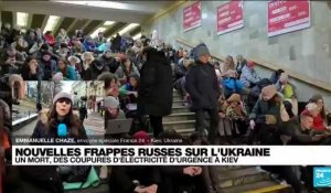 Nouvelles frappes russes sur l'Ukraine : au moins un mort et des coupures d'électricité d'urgence à Kiev
