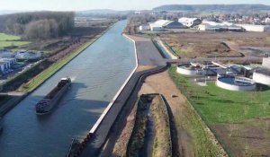 Travaux du canal Seine Nord Europe