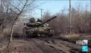 Guerre en Ukraine : reportage dans le Donbass avec les tankistes