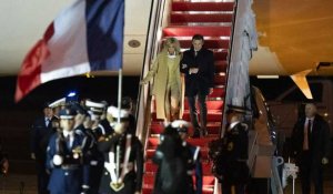 Emmanuel Macron en visite d'Etat à Washington