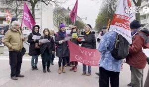 VIDEO. A Caen, au Chemin-Vert, organisations et syndicats réunis contre la misère et la précarité 