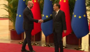 Charles Michel rencontre le Premier ministre chinois Li Keqiang à Pékin
