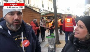 VIDÉO. Manifestation des salariés d’Orange Angers