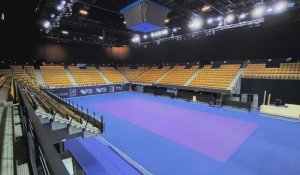 VIDEO. Open P2i d'Angers : la transformation de l'Arena Loire en une enceinte de tennis 