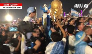 VIDÉO. Les supporters argentins en confiance avant d’affronter la Pologne