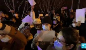 Chine : des manifestations inédites contre la politique du "Zéro Covid"