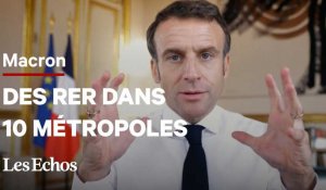 Macron veut développer un réseau RER dans 10 métropoles françaises