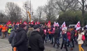 À  début de la mobilisation contre la réforme des retraites