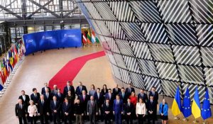 Le président ukrainien présent au sommet européen à Bruxelles