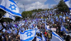 70 000 Israéliens devant la Knesset contre la réforme de la justice