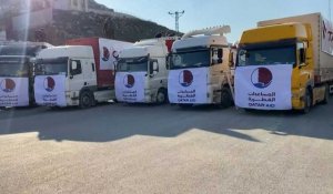 Syrie: un convoi humanitaire qatari arrive aux zones rebelles