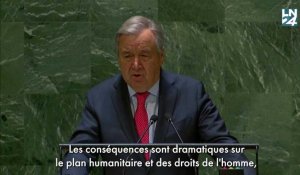 L'invasion de l'Ukraine, "un affront à notre conscience collective", dénonce le chef de l'ONU