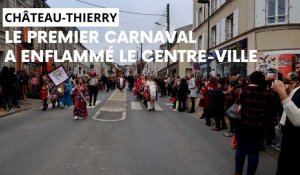 Grosse ambiance pour le premier carnaval de Château-Thierry