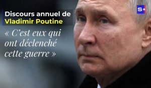 Discours annuel de Vladimir Poutine : « C’est eux qui ont déclenché cette guerre »