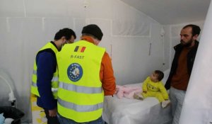 L'hôpital de campagne de B-Fast pleinement opérationnel à Kirikhan