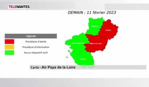 Alerte pollution aux particules fines en Loire-Atlantique