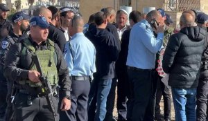 Attentat à la voiture bélier à Jérusalem: le ministre Ben-Gvir se rend sur les lieux de l'attaque