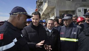 Séisme en Syrie : Bachar al-Assad s'est rendu dans les zones sinistrées