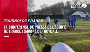 VIDÉO. L'équipe de France féminine à la veille de son début sur le Tournoi de France 2023 à Laval