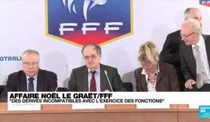 Football / Noël Le Graët : « il ne peut pas rester président »